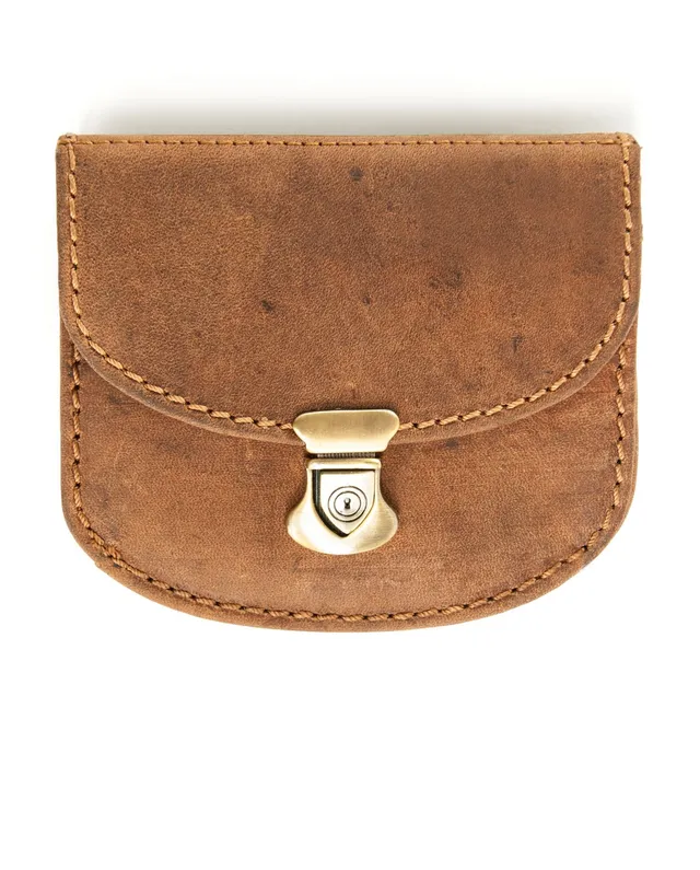 harolds-antic-wallet-geldb-rse-leder-natur-mit-verschluss image 1