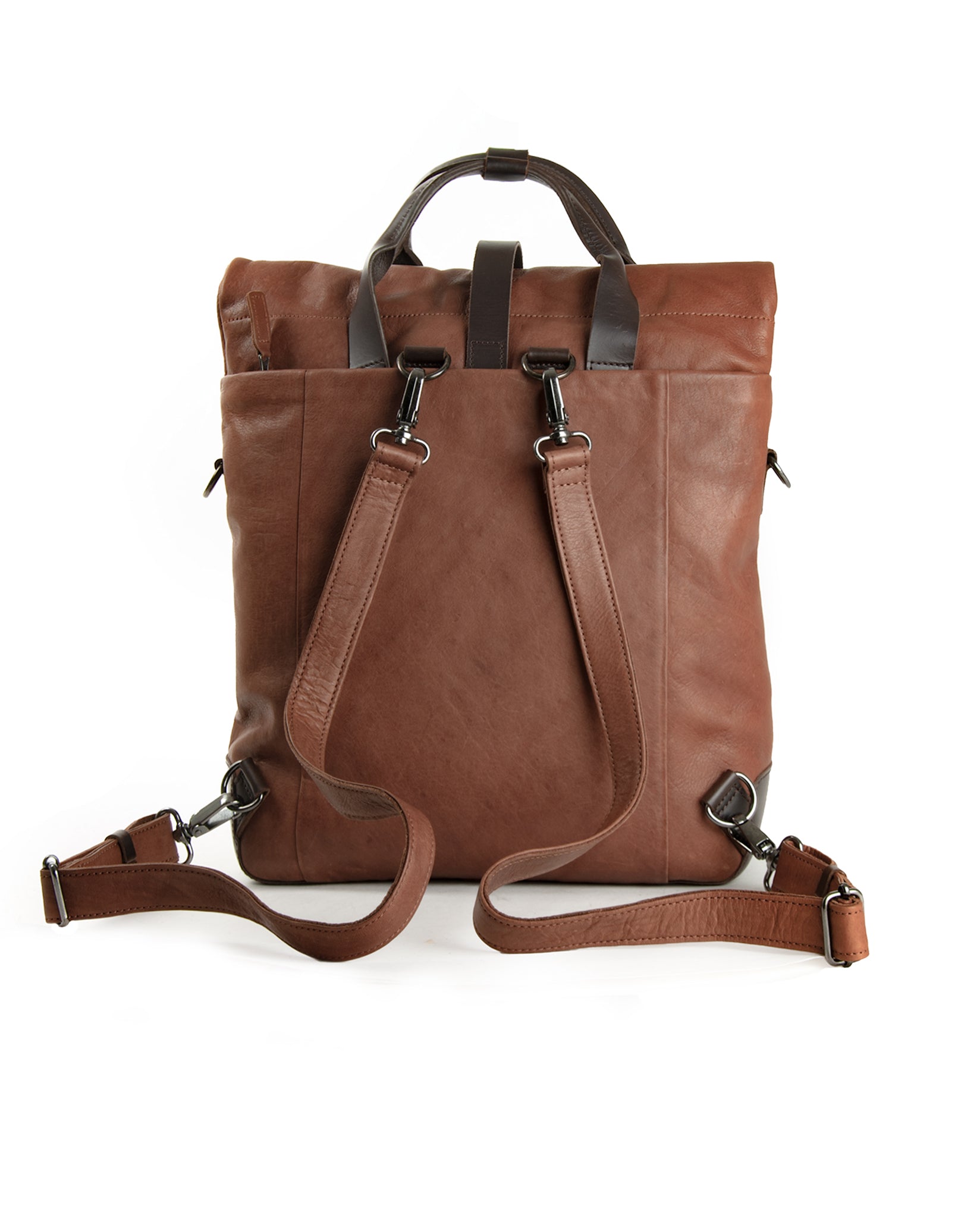 harolds-mount-ivy-backpack-messengerbag-medium-rucksack-schwarz-leder image 7