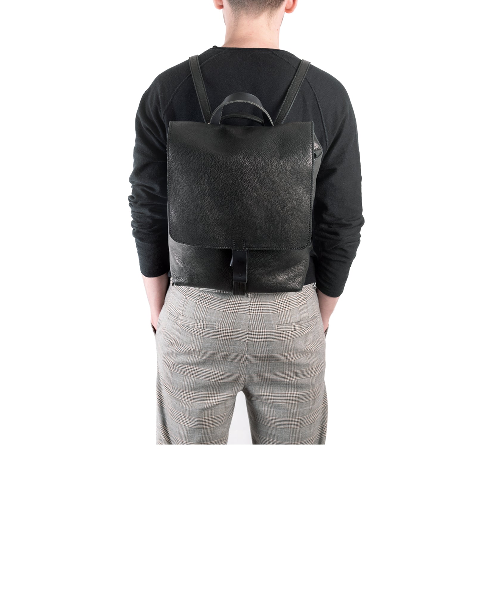 harolds-lift-notebook-rucksack-l-15-zoll-schwarz-leder image 3