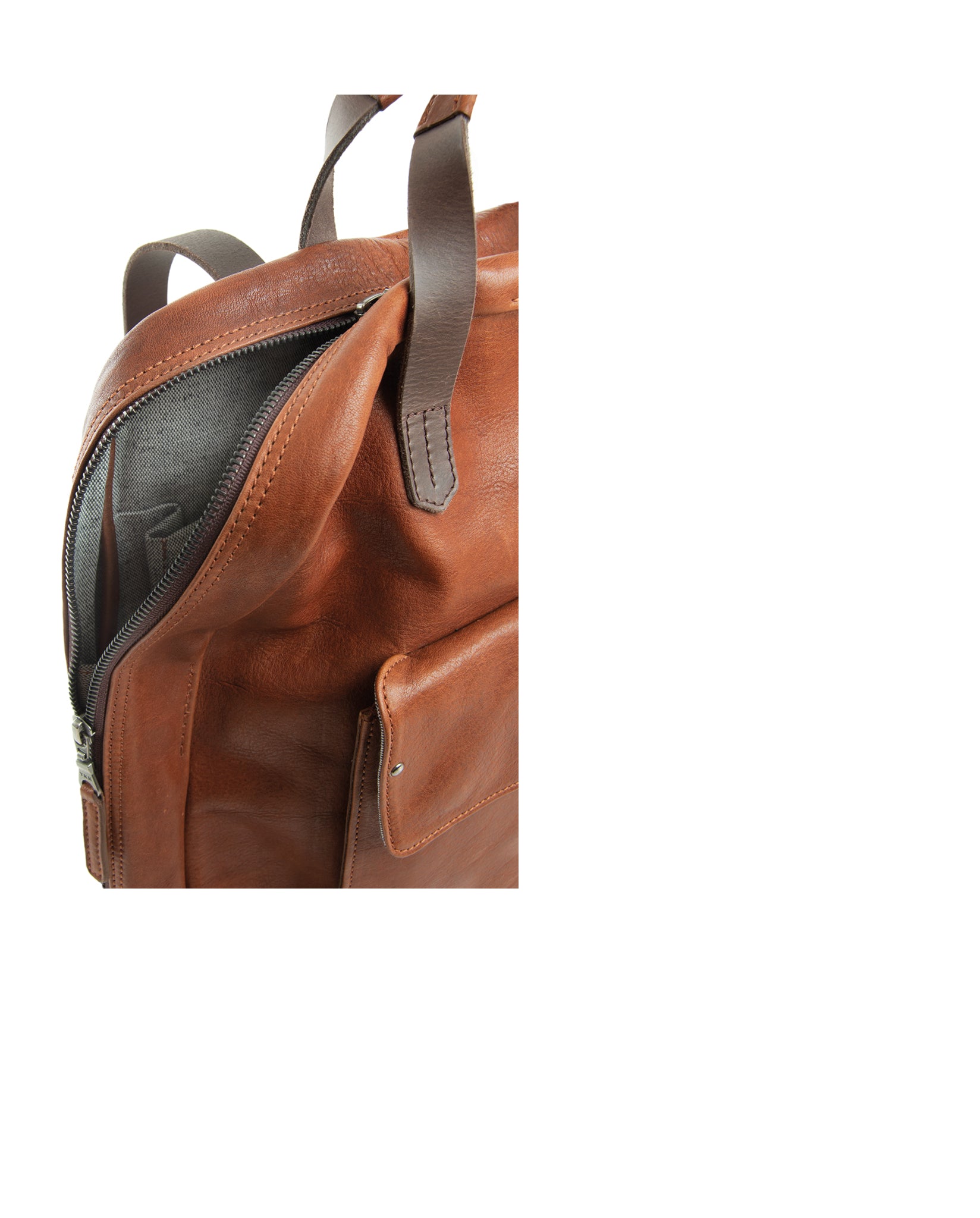 harolds-ivy-lane-notebook-rucksack-schwarz-leder image 7