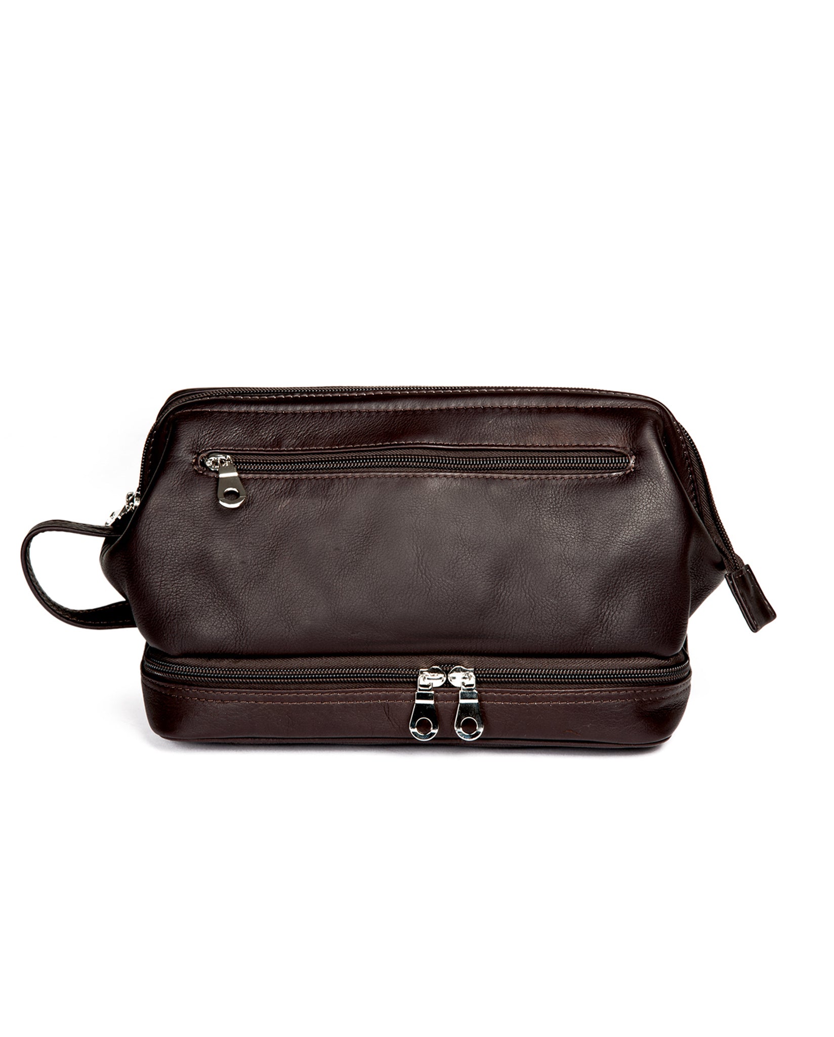 harolds-country-toilet-bag-small-kulturbeutel-schwarz-leder image 1