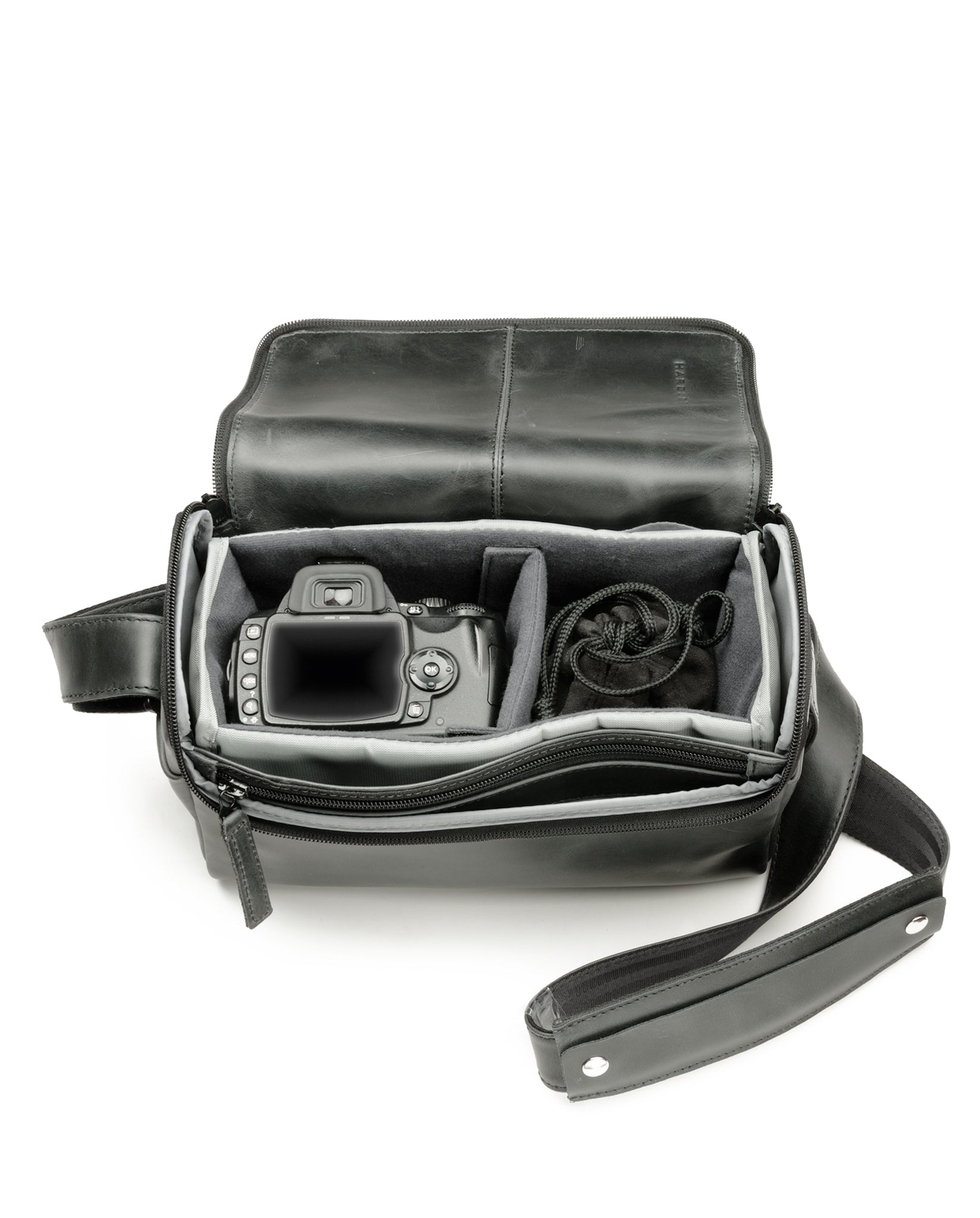harolds-2in1-fotobag-klein-kameratasche-schwarz-leder image 7