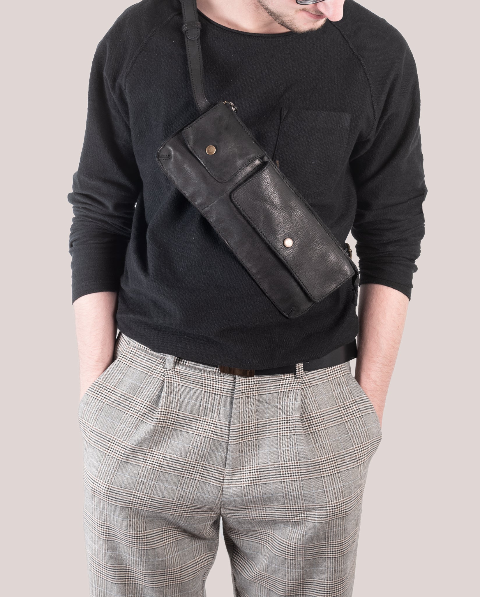 harolds-submarine-beltbag-l-g-rteltasche-leder-schwarz image 2
