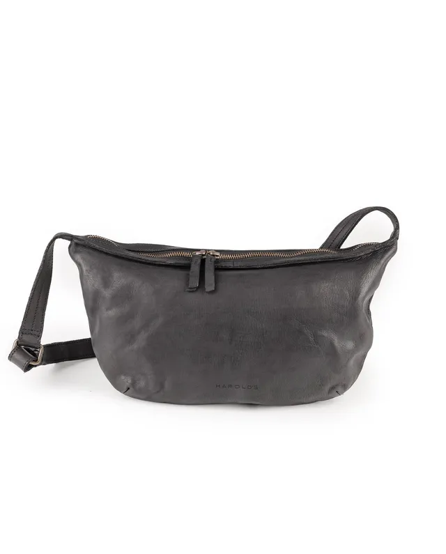 harolds-submarine-pouch-s-ledertasche-schwarz-rindleder image 1