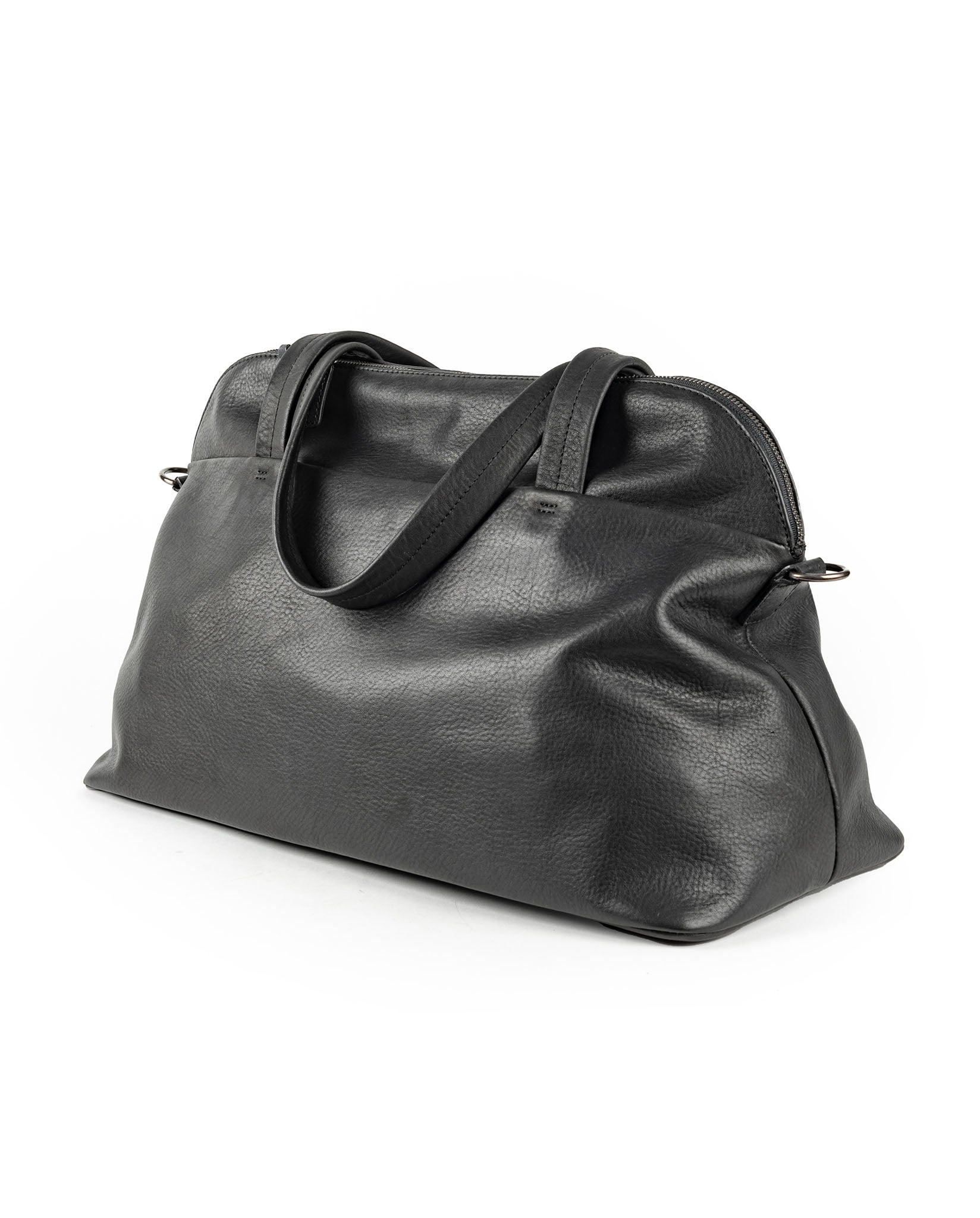 harolds-country-scraper-weekender-reisetasche-schwarz-rindleder image 2