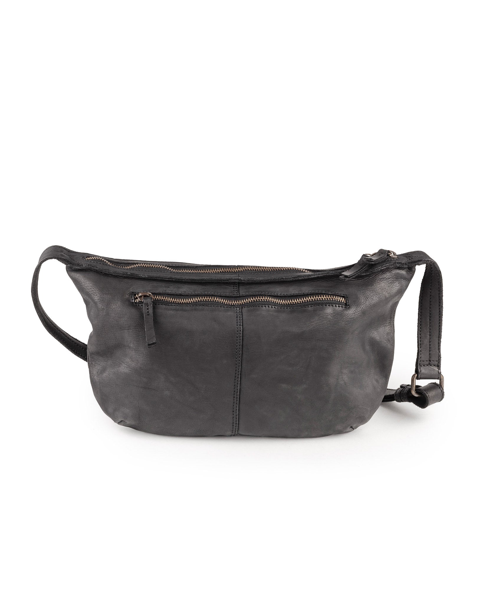 harolds-submarine-pouch-s-ledertasche-schwarz-rindleder image 2