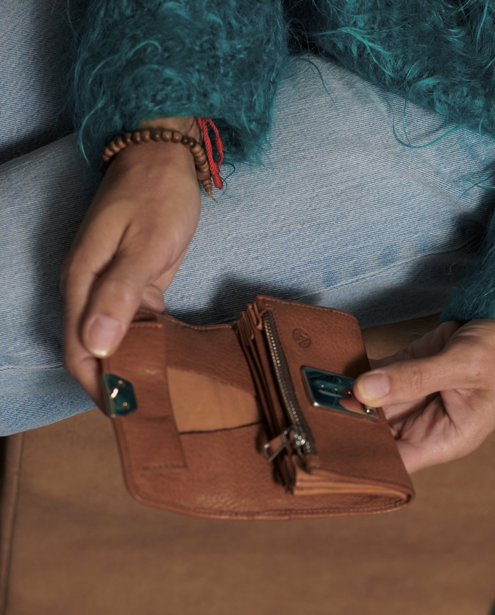 harolds-fold-tob-wallet-kellnerb-rse-schwarz-leder-geldb-rse image 3