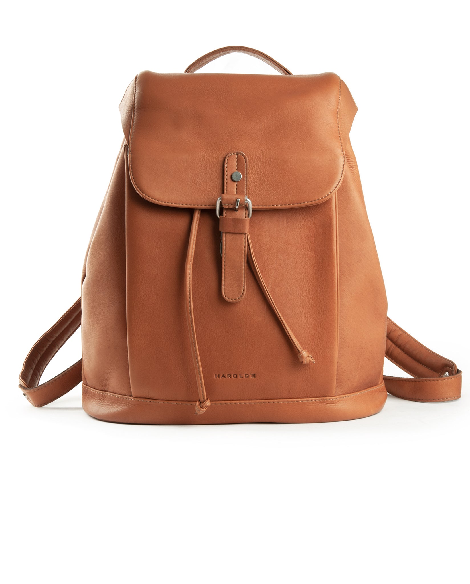 harolds-campo-backpack-m-rucksack-schwarz-vollrindleder-30x35cm image 1