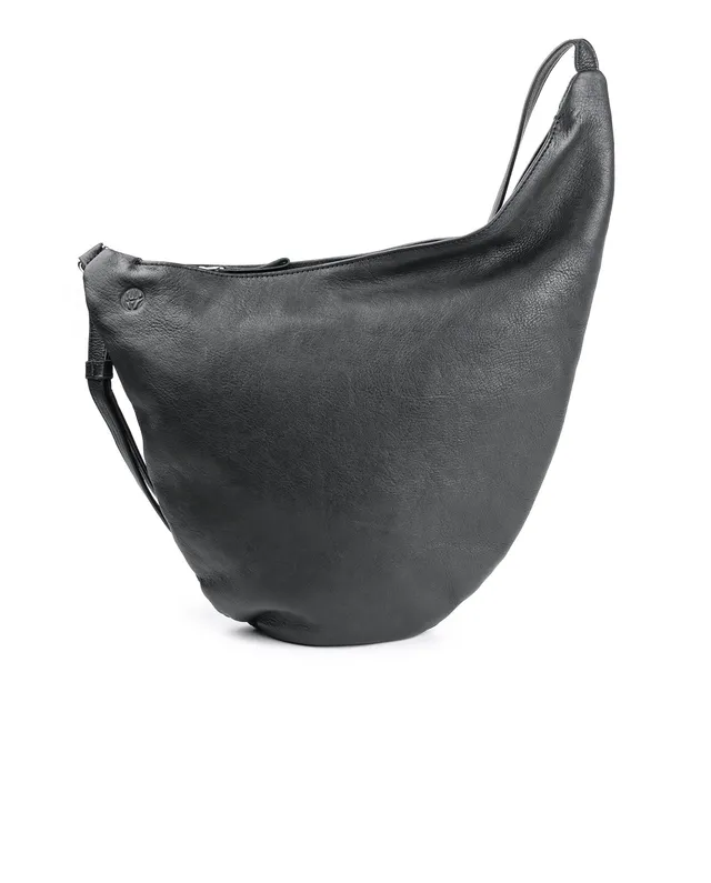 harolds-banan-pouchbag-large-schultertasche-schwarz-rindleder image 1