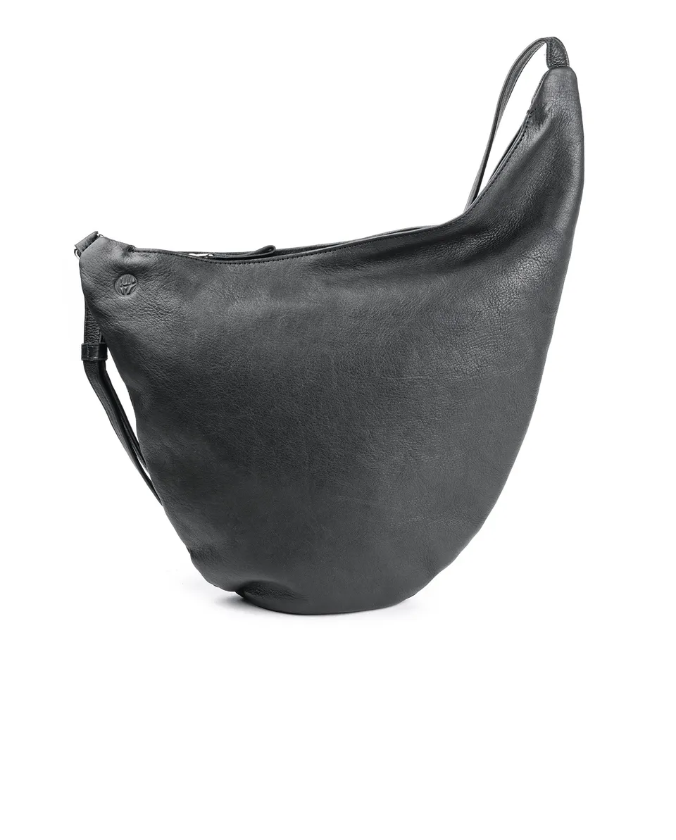 harolds-banan-pouchbag-large-schultertasche-schwarz-rindleder image 1