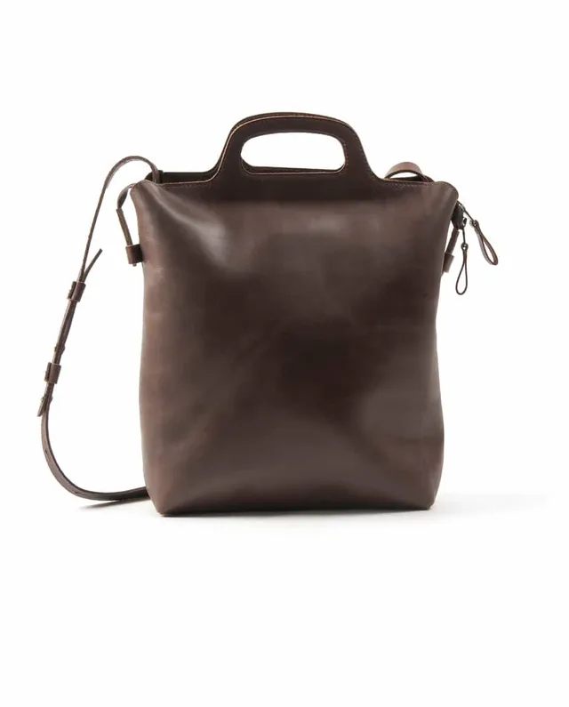 harolds-bottlebag-shopper-bottle-bum-schwarz-a4-leder image 1