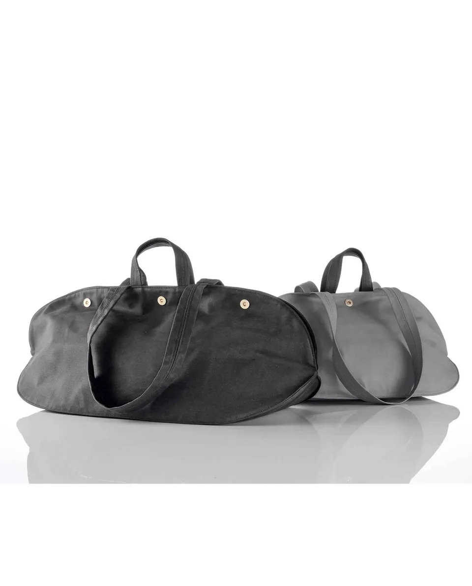 harolds-kraud-tentbag-travelbag-medium-reisetasche-schwarz-zeltstoff image 1