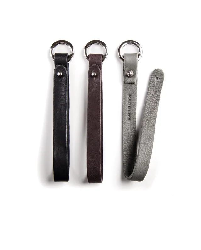 harolds-nabuku-soft-keychain-schl-sselanh-nger-schwarz-leder image 1