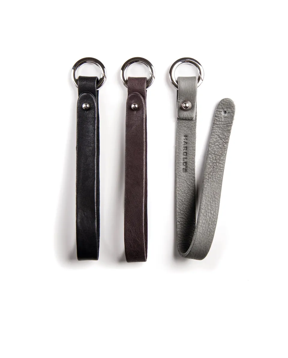 harolds-nabuku-soft-keychain-schl-sselanh-nger-schwarz-leder image 1