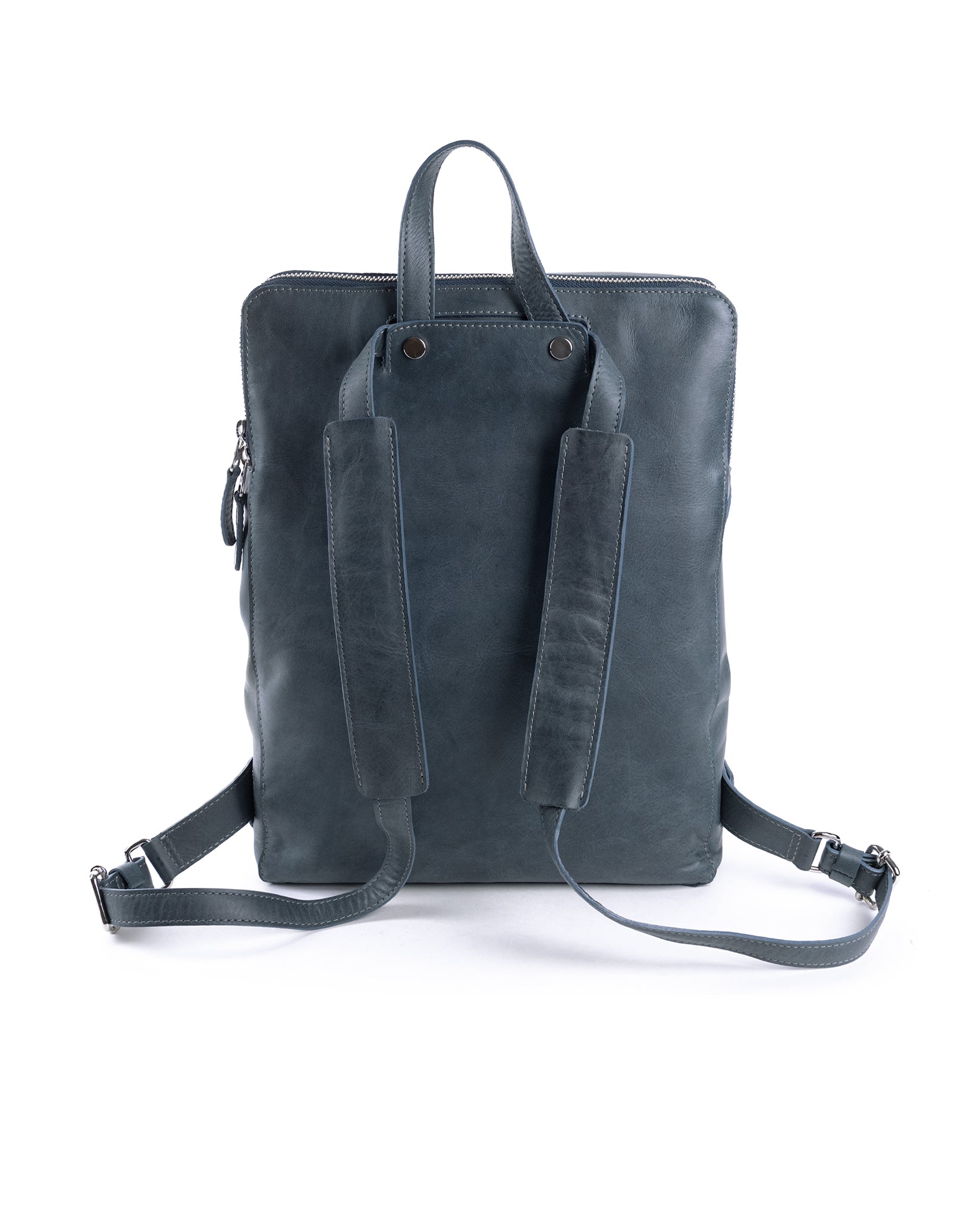 harolds-duo-backpack-notebookrucksack-schwarz-rindleder-leicht image 3