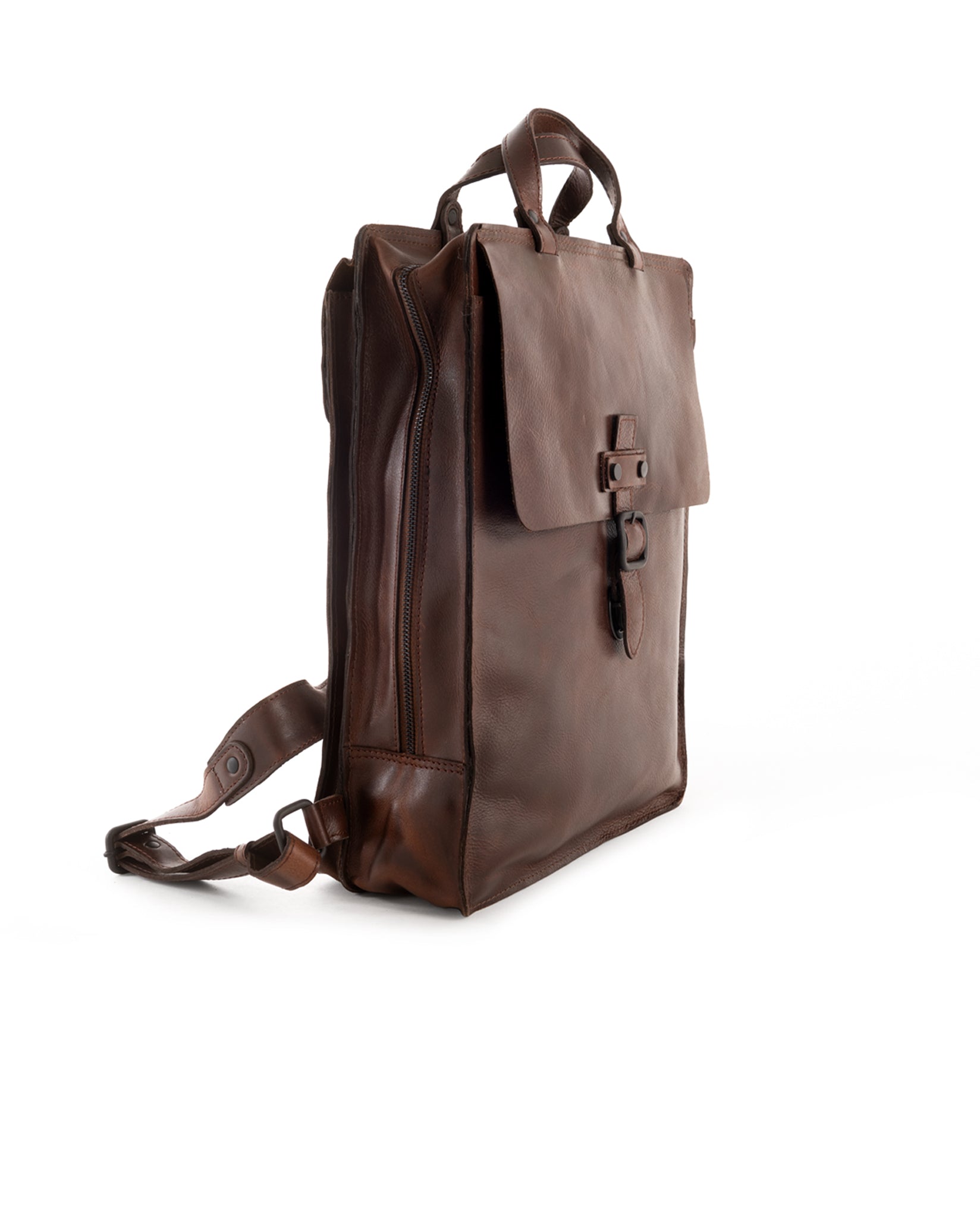 harolds-aberdeen-backpack-xl-rucksack-schwarz-rindleder image 3