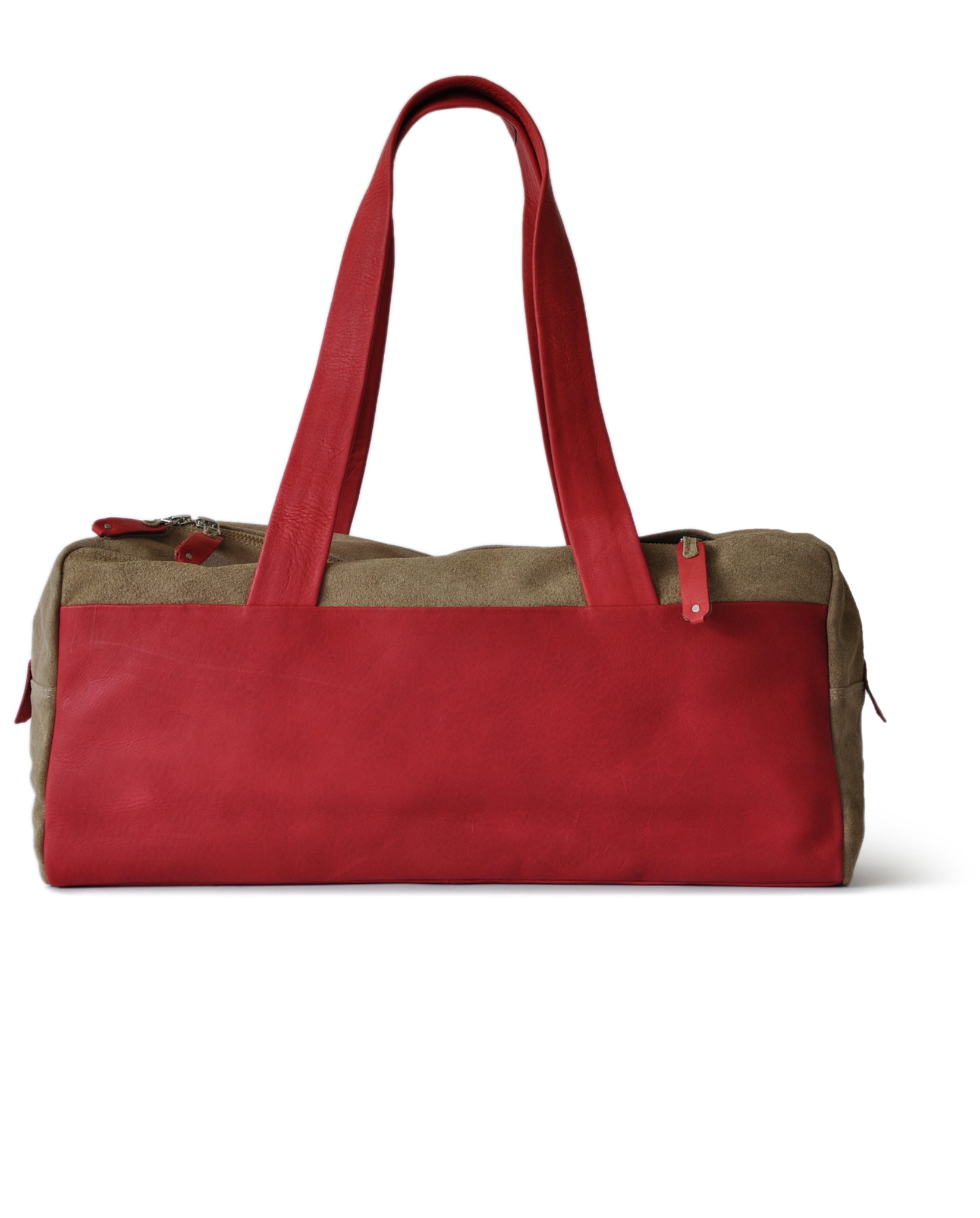 harolds-bague-m-baque-shopper-taupe-velour-rindleder image 3