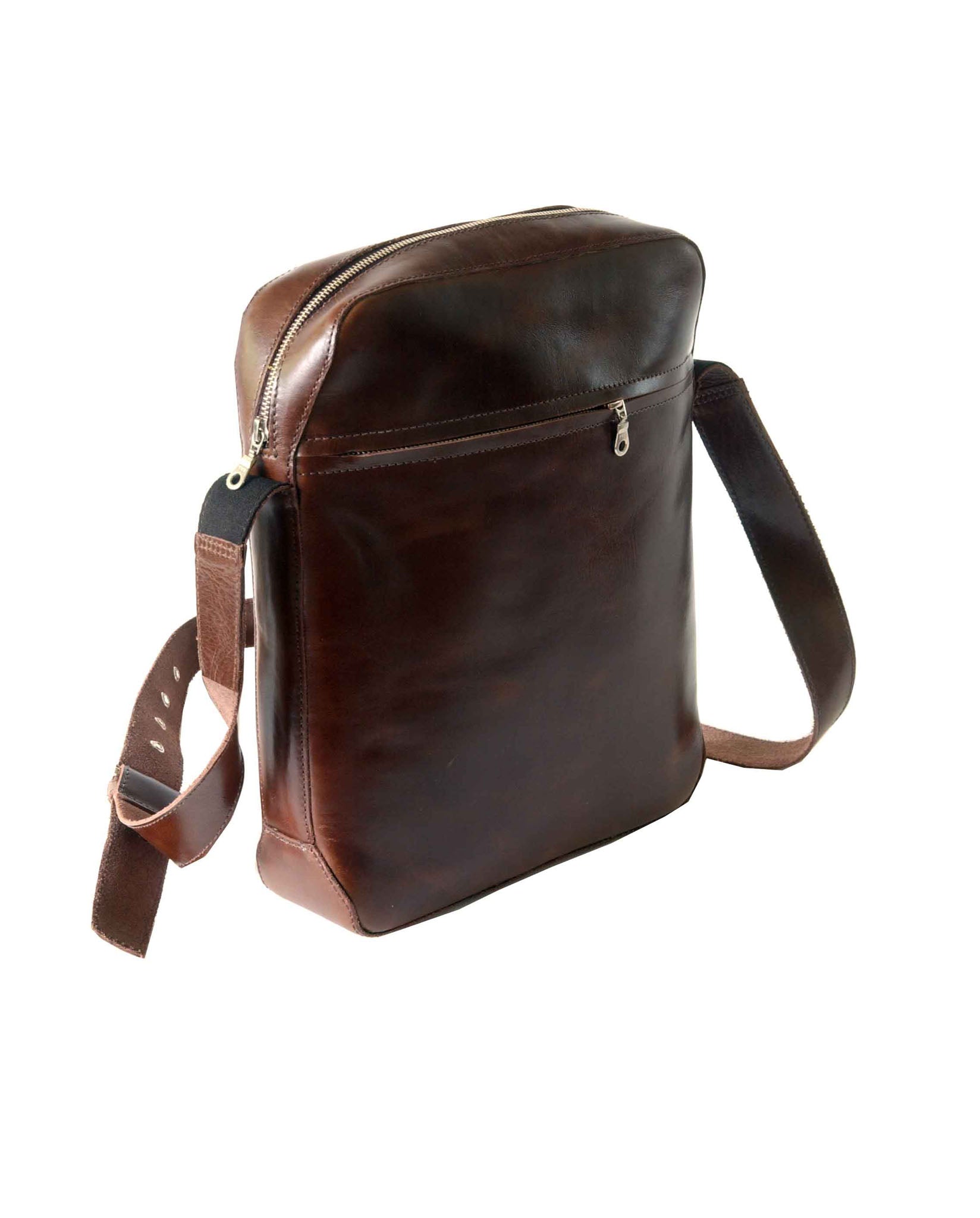 harolds-antic-cinturon-messengerbag-xl-braun-leder image 2