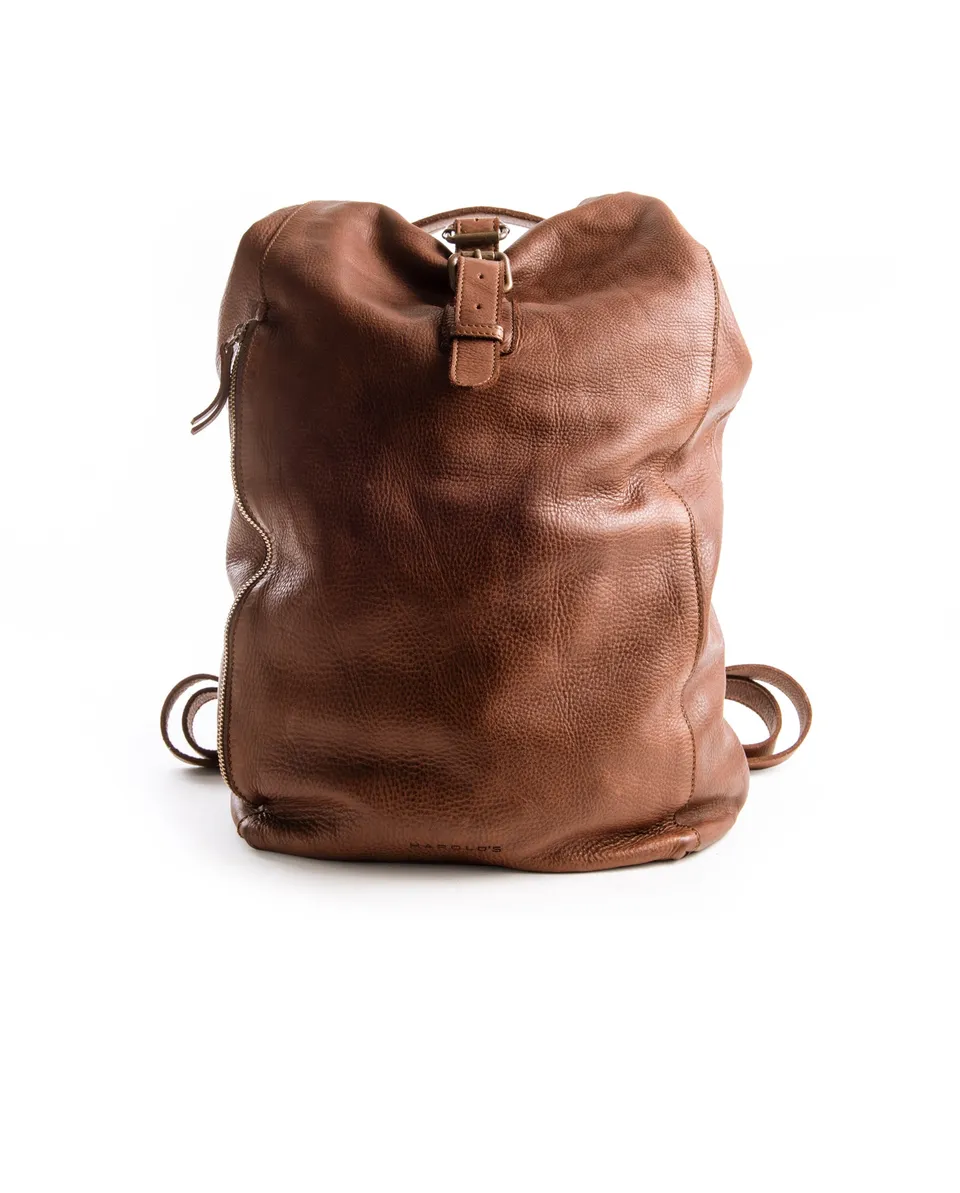 harolds-submarine-backpack-rollover-s-rucksack-cognac-leder image 1