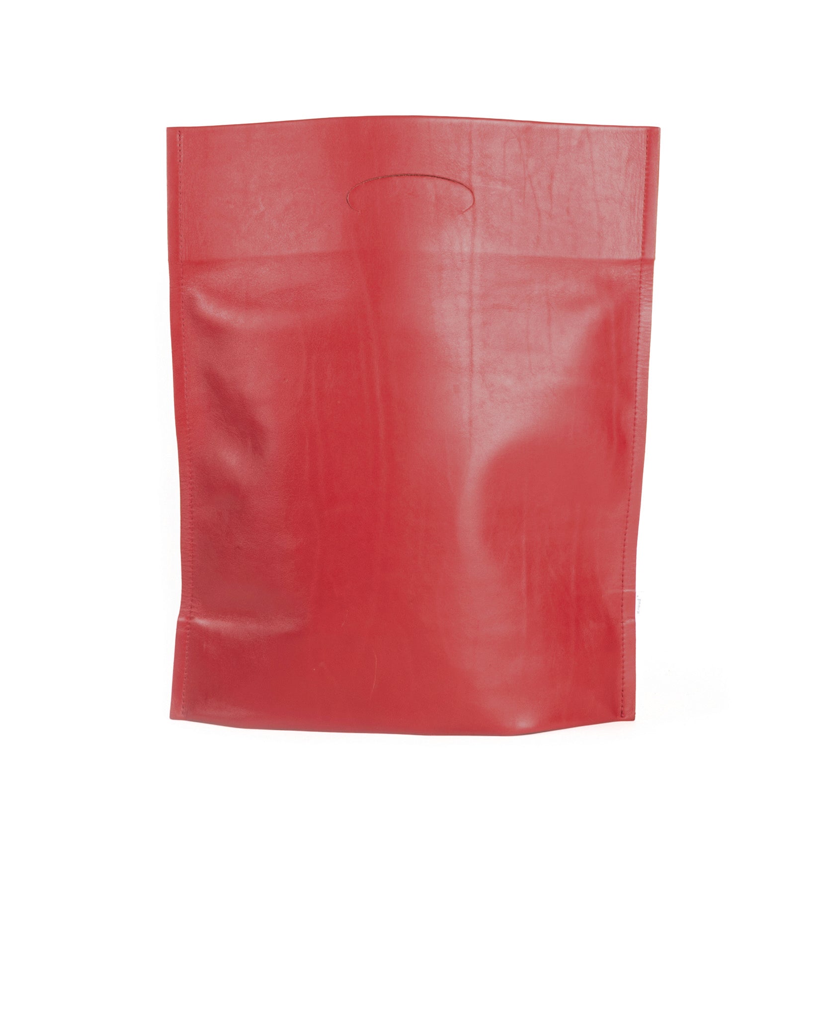 harolds-kraud-ledert-te-gro-shopper-rot-faltbar-leder image 2