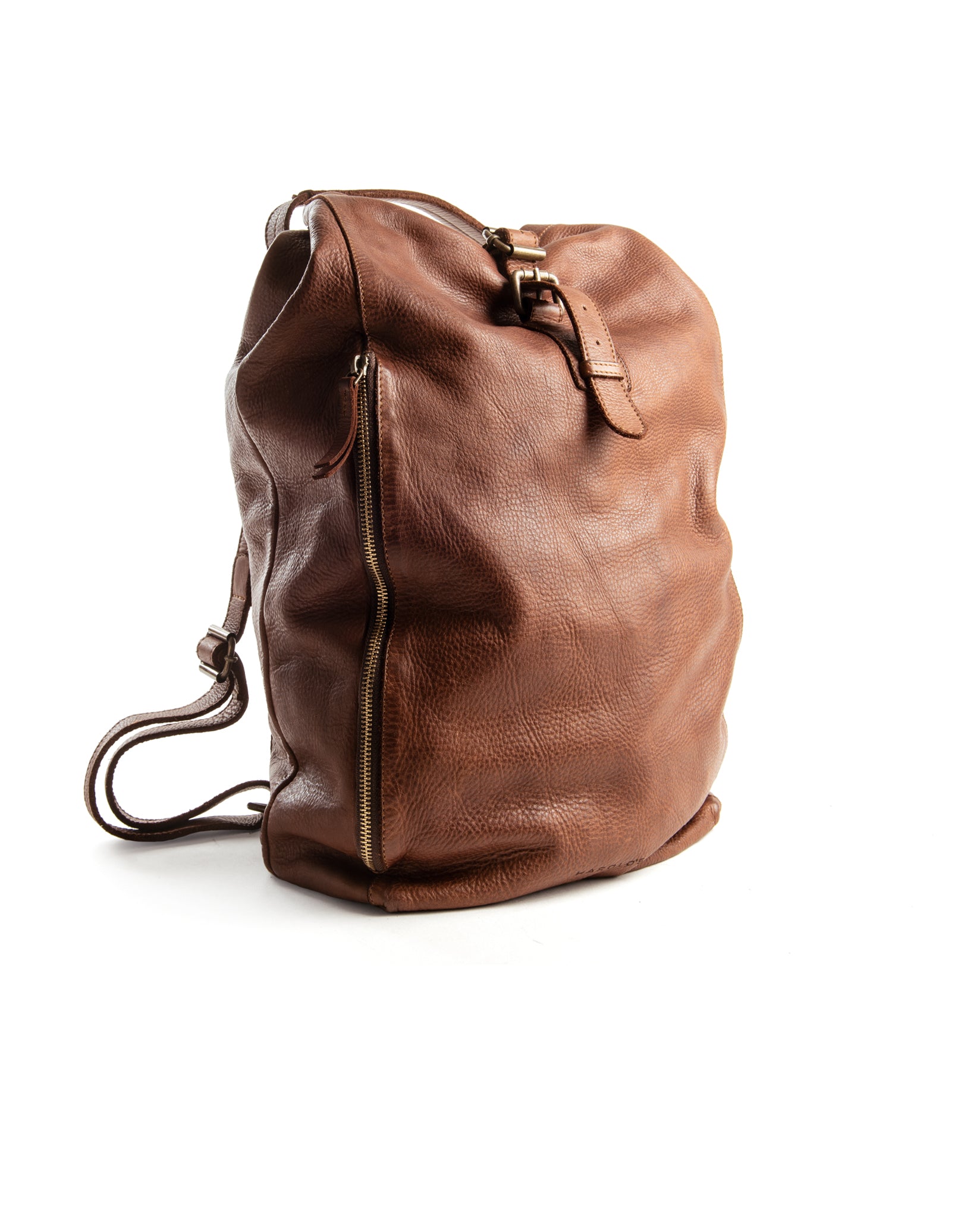 harolds-submarine-backpack-rollover-s-rucksack-cognac-leder image 2