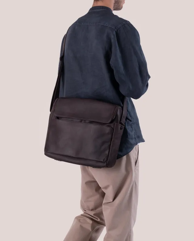 harolds-2in1-notebookbag-13-zoll-laptoptasche-braun-leder image 1