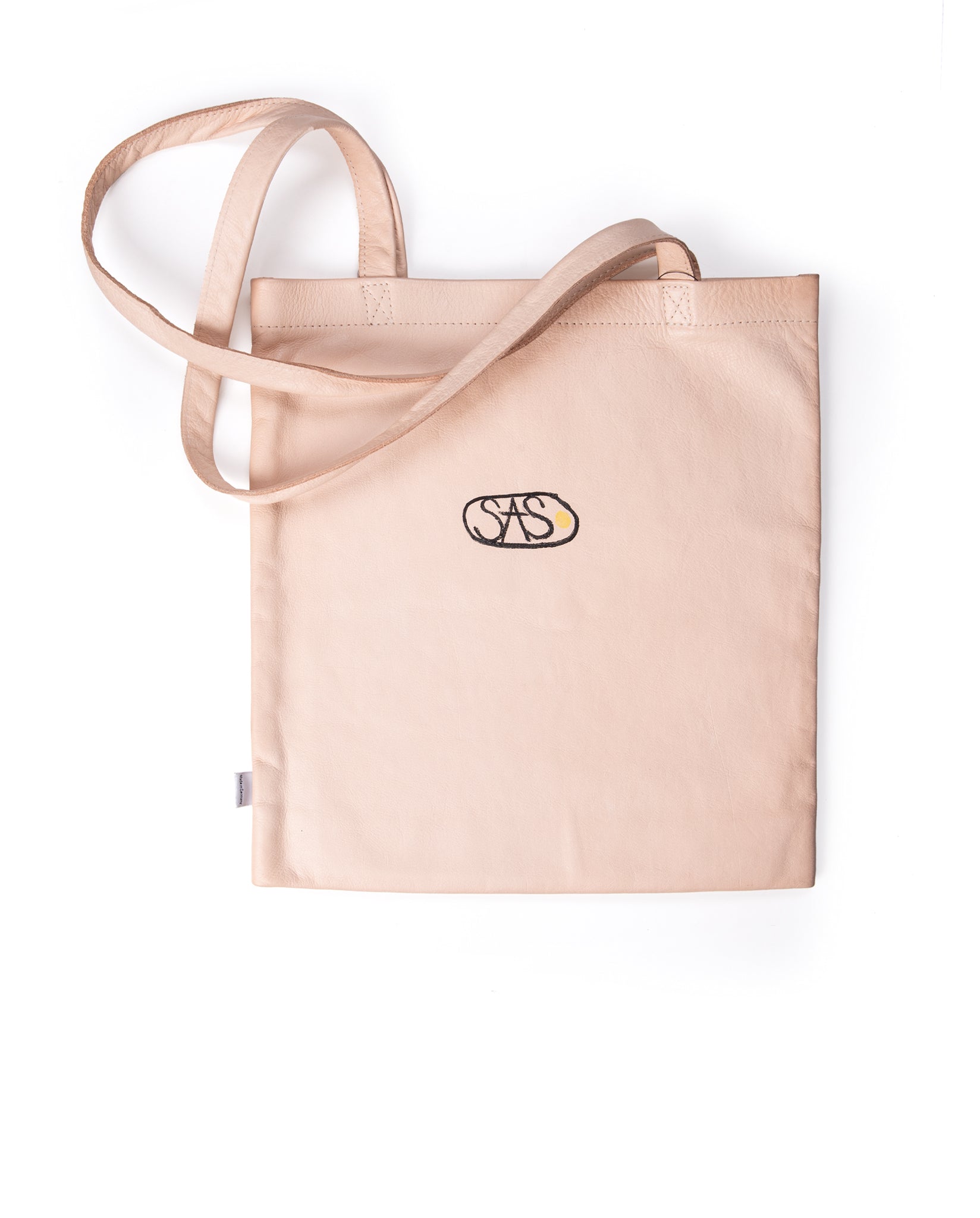 harolds-kraud-leather-fabricbag-shopper-natur1-bemalt image 2
