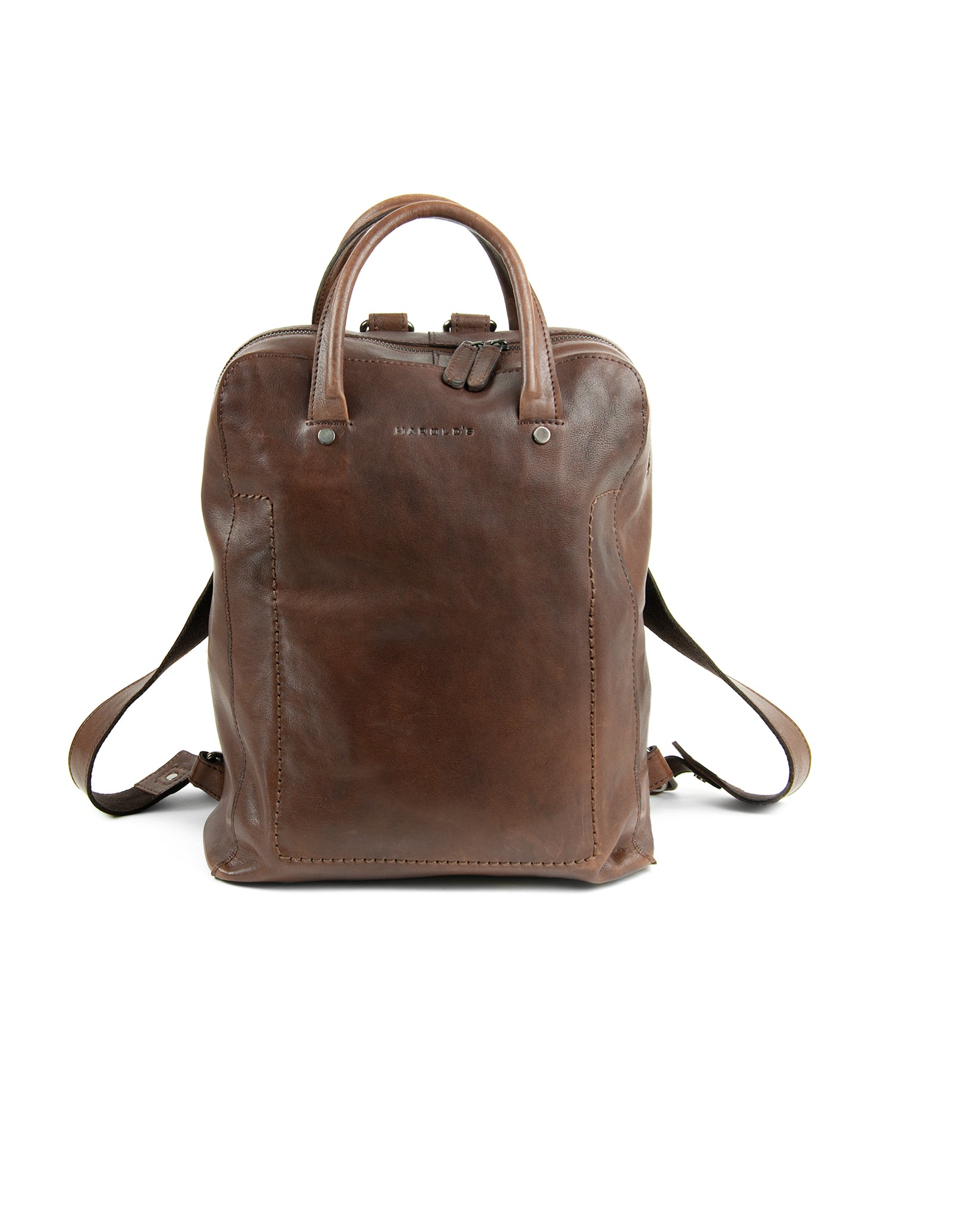 harolds-caugio-backpack-rucksack-leder-braun-notebook image 1