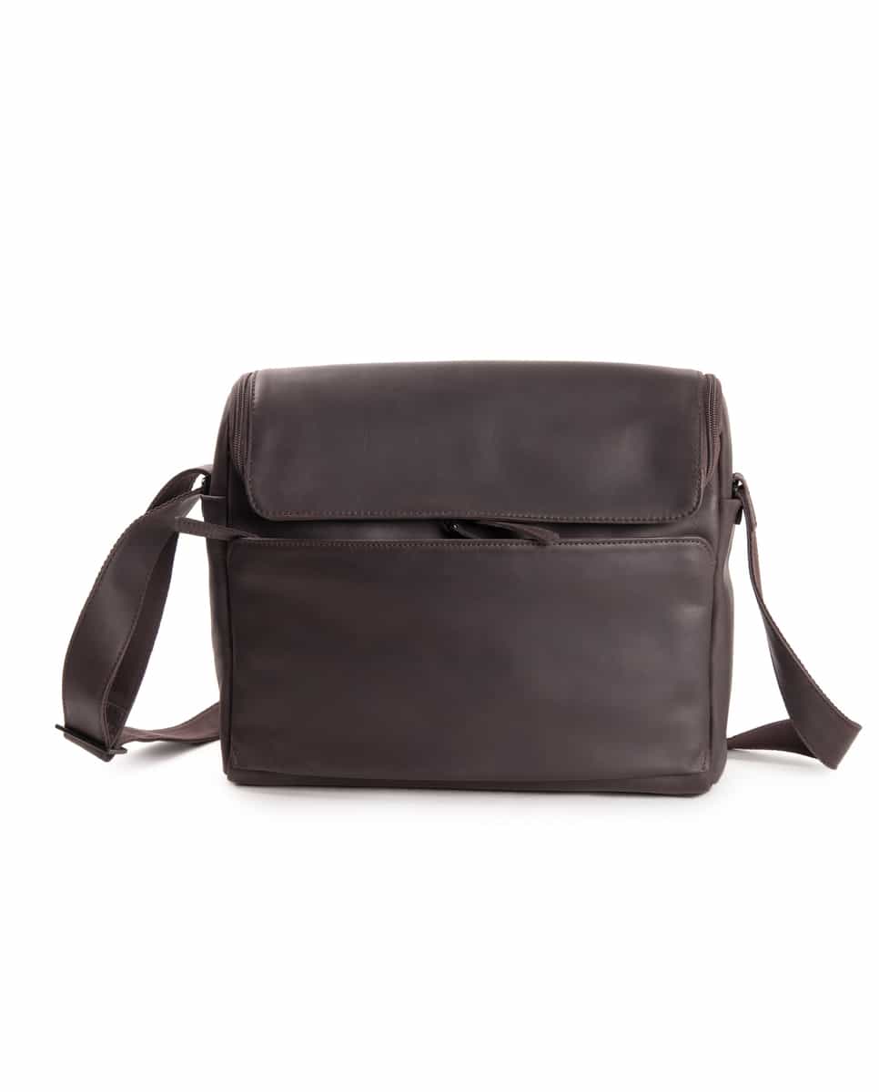 harolds-2in1-notebookbag-13-zoll-laptoptasche-braun-leder image 2