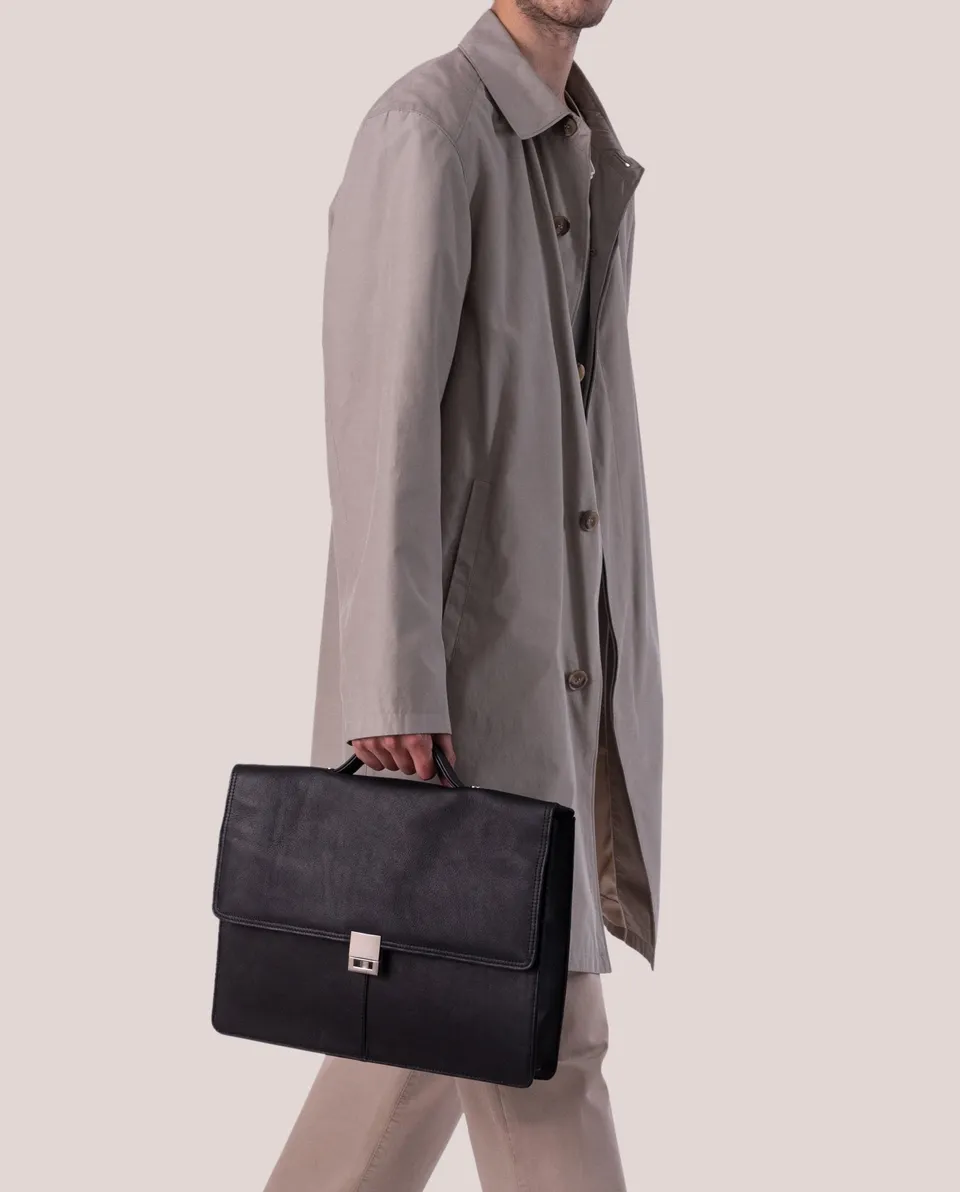 harolds-country-briefcase-small-schwarz-aktentasche image 1