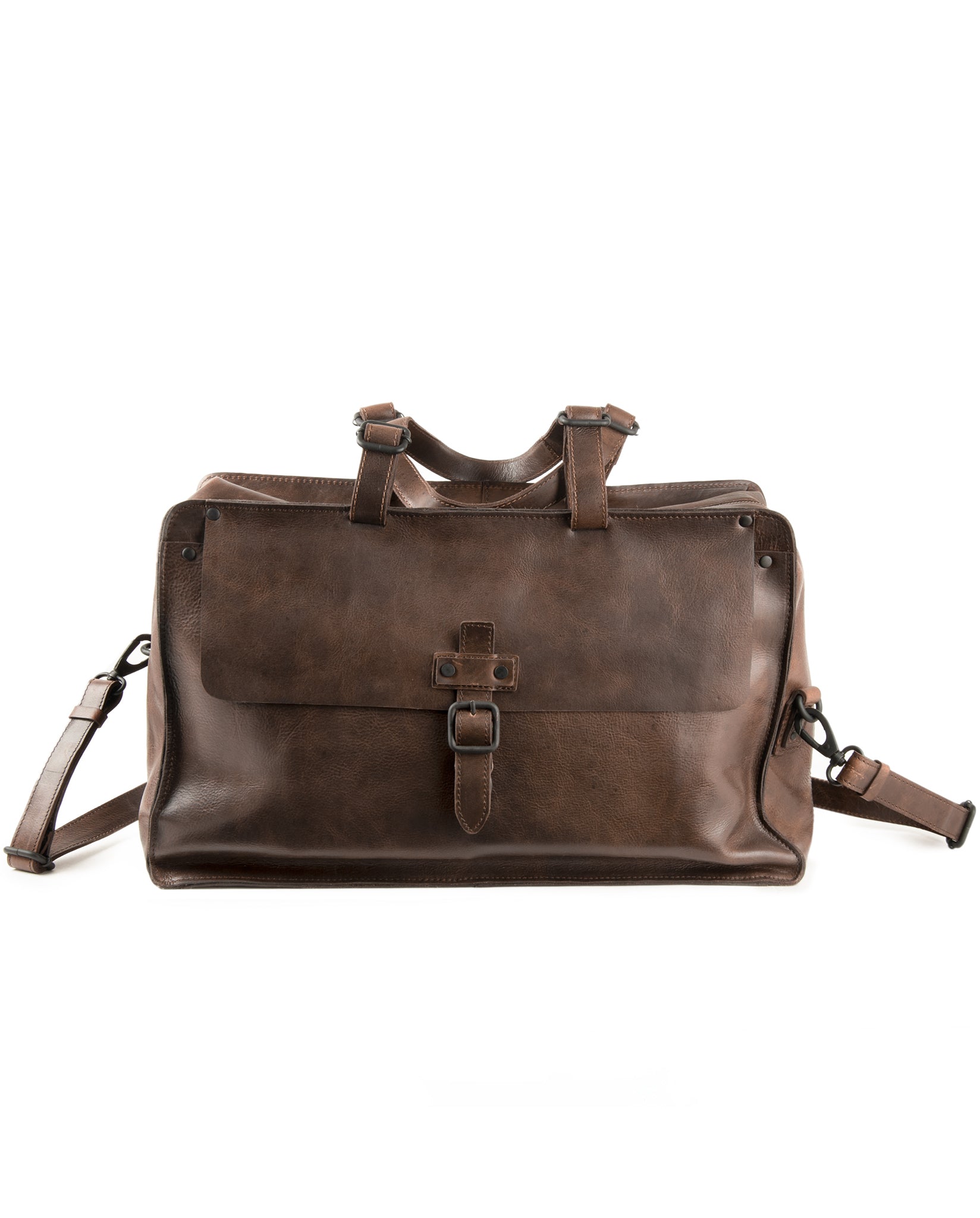 harolds-aberdeen-weekender-reisetasche-schwarz-leder-47cm image 3