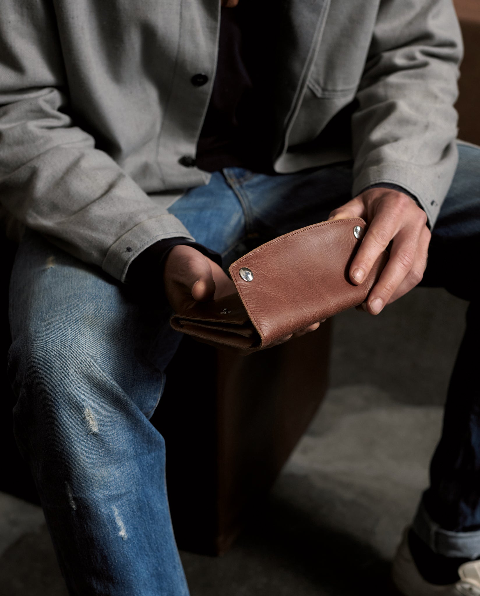 harolds-fold-tob-wallet-herren-geldb-rse-schwarz-rindleder image 2