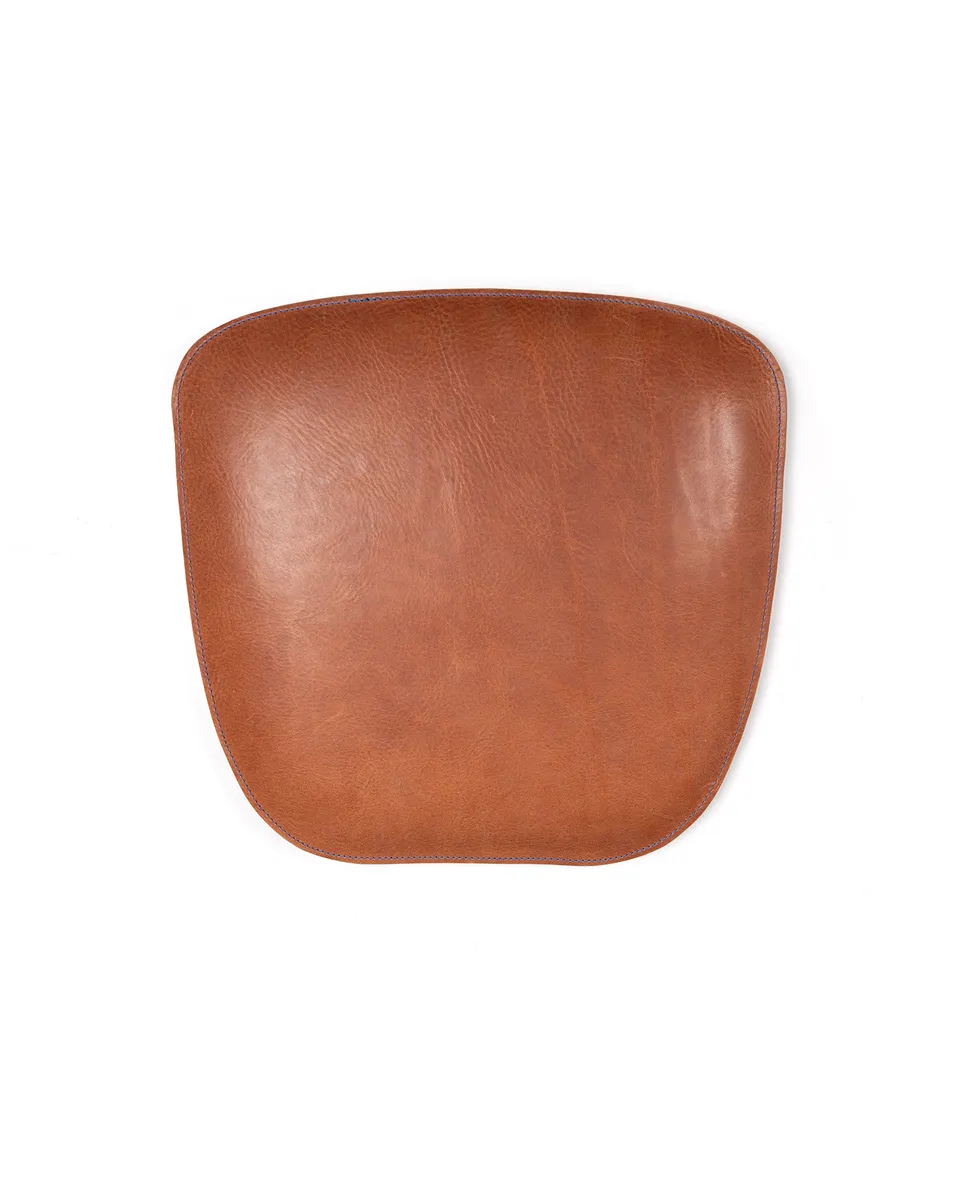 harolds-leather-pad-sitzkissen-schwarz-sattlerleder-2-cm image 1
