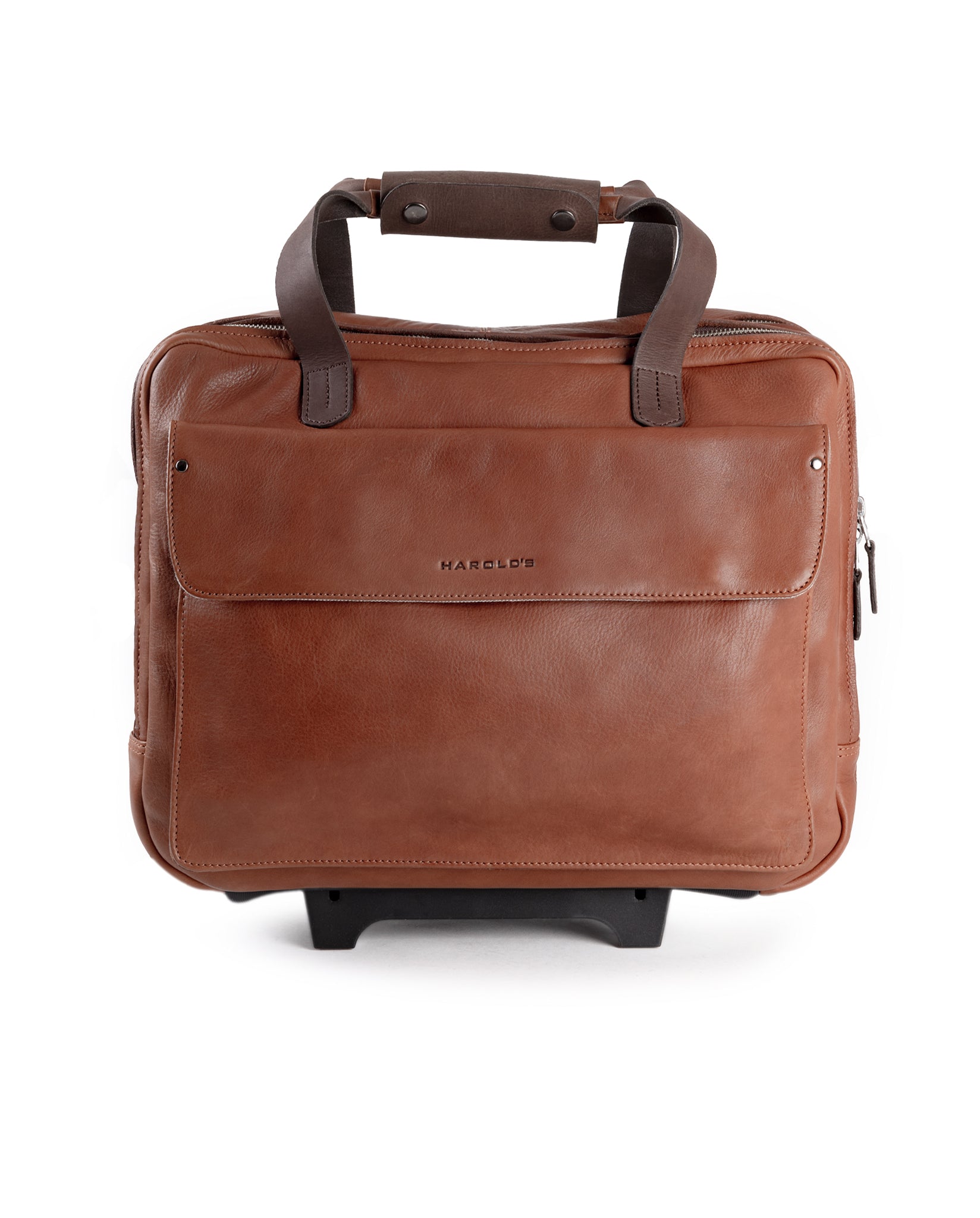harolds-ivy-lane-businesstrolley-schwarz-leder-notebook image 4