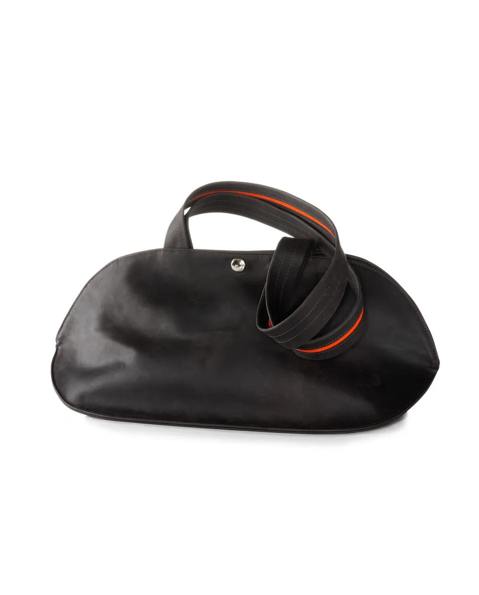 harolds-dothebag-cubicbag-toro-bowling-bag-tasche-schwarz-rindleder image 1