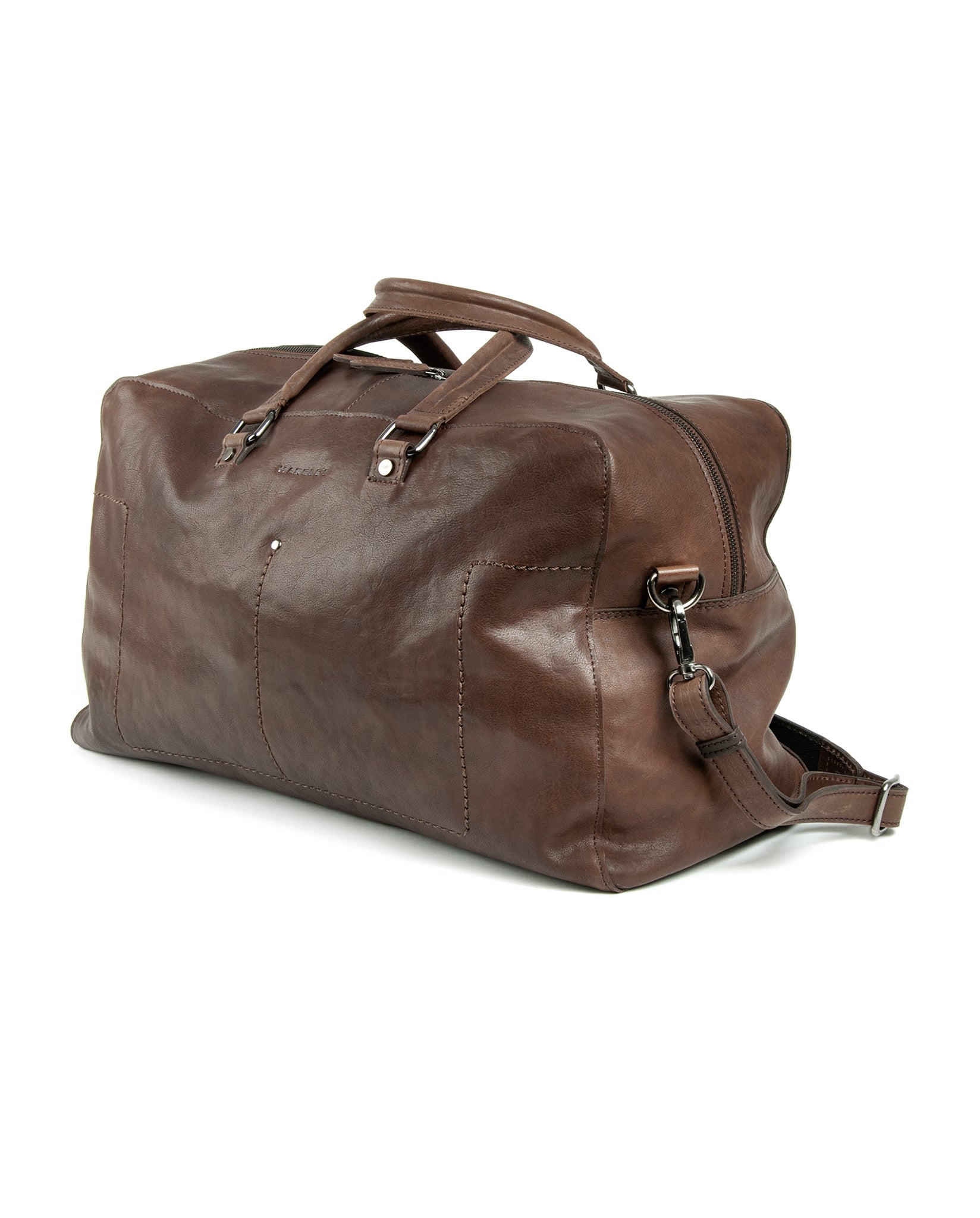harolds-caugio-weekender-reisetasche-braun-rindleder-1400g-leicht image 3