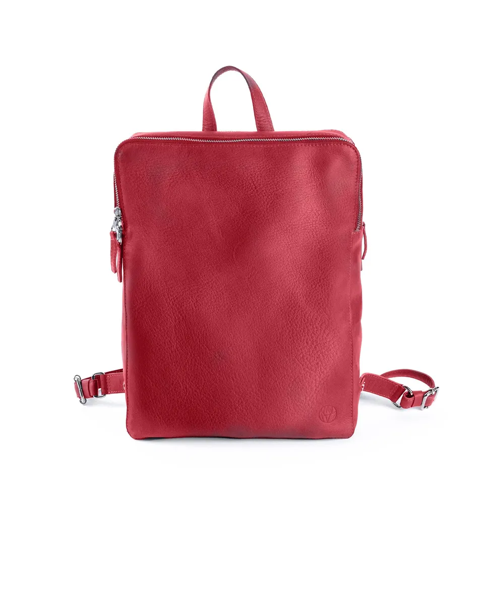 harolds-duo-backpack-vaquetta-rucksack-rot-notebook-leder image 1
