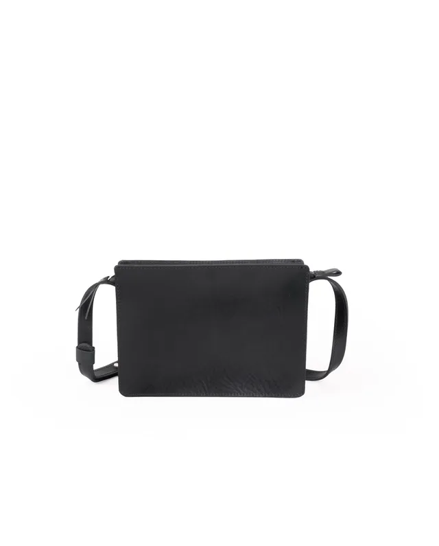 harolds-galore-sas-schultertasche-handtasche-schwarz-sattelleder image 1