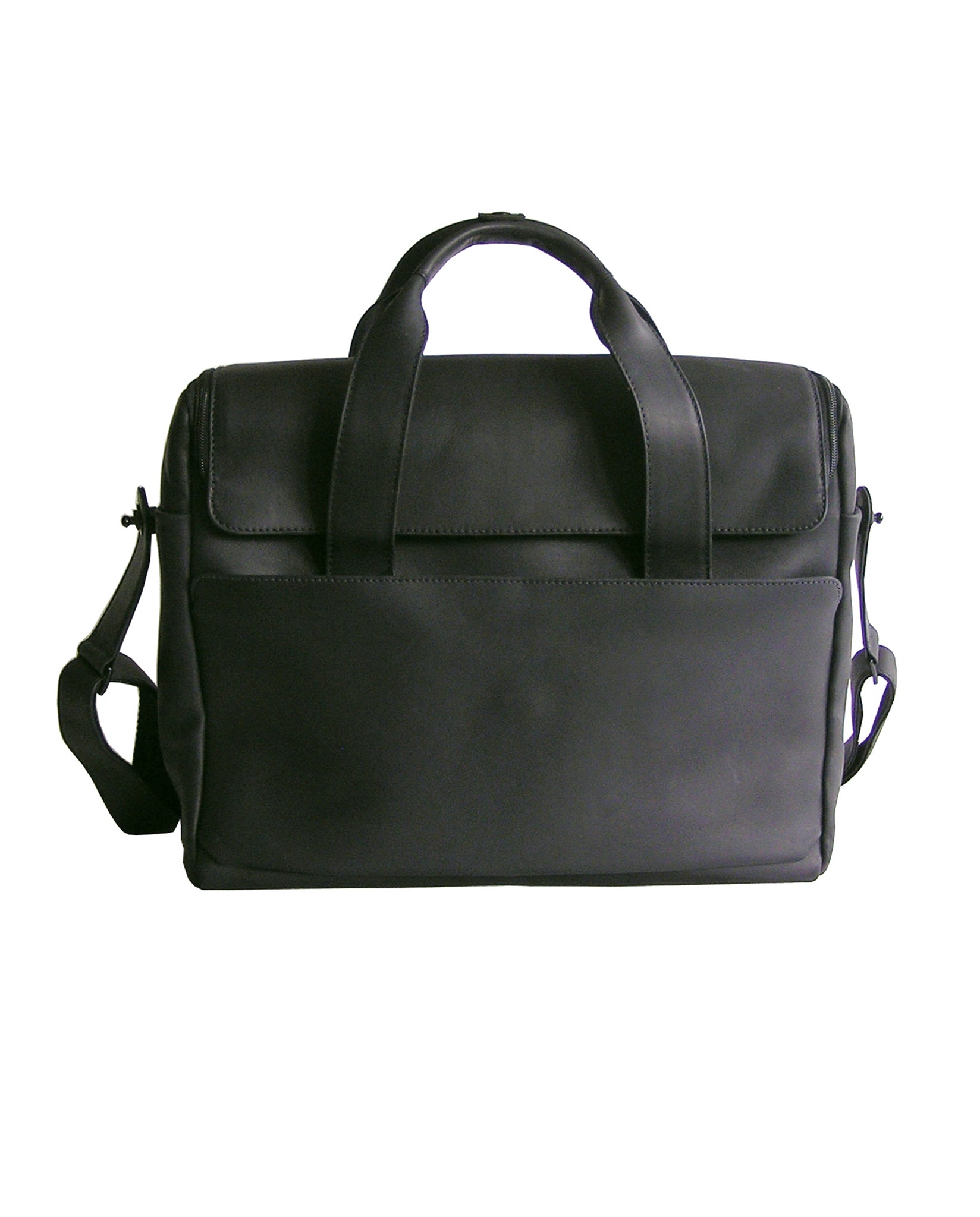 harolds-2in1-notebookbag-17-zoll-laptoptasche-schwarz-leder image 8