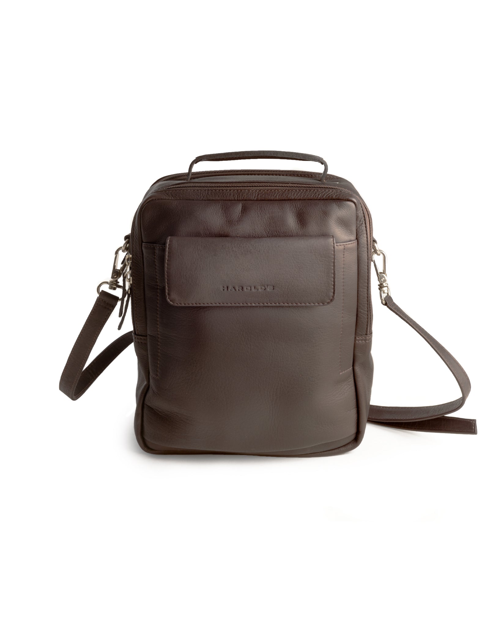 harolds-country-crossbag-umh-ngetasche-schwarz-leder image 1