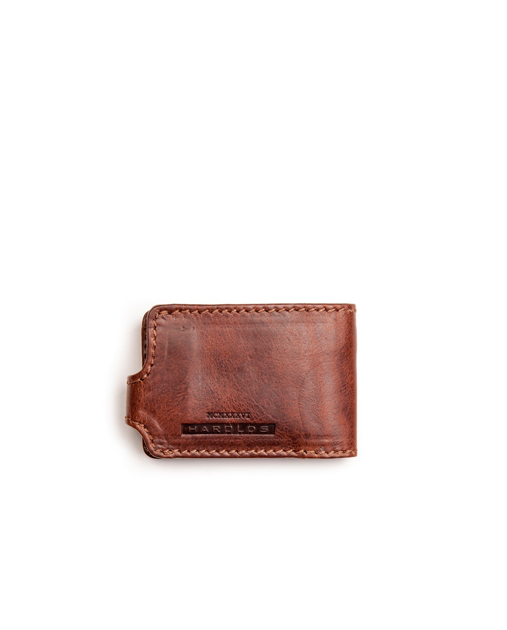 harolds-saddle-wallet-s-geldb-rse-braun-leder-mini image 1