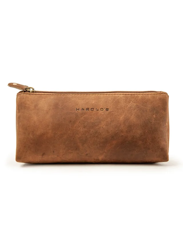harolds-antic-etui-stifteetui-natur-leder-21cm image 1
