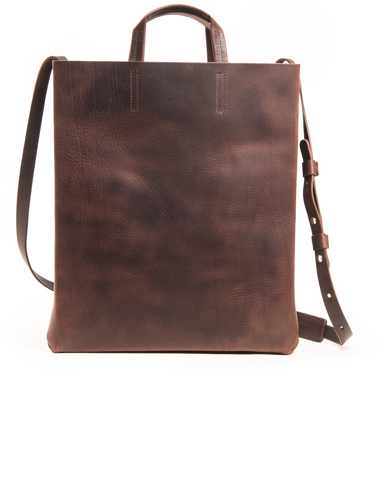 harolds-kraud-leather-paperbag-shopper-schwarz-mit-gurt image 4