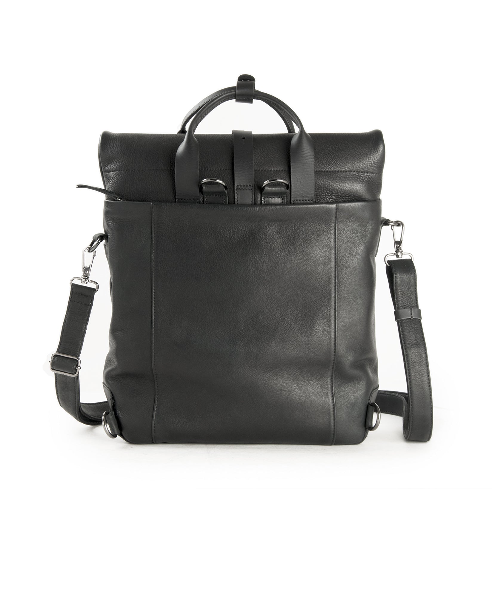 harolds-mount-ivy-backpack-messengerbag-medium-rucksack-schwarz-leder image 3