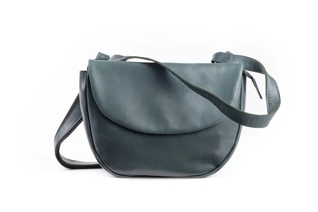 harolds-caugio-double-handtasche-schwarz-leder-mit-schultergurt image 1