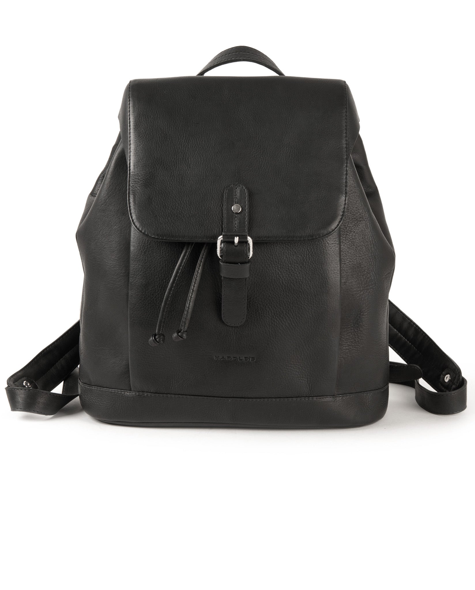 harolds-campo-backpack-m-rucksack-schwarz-vollrindleder-30x35cm image 3