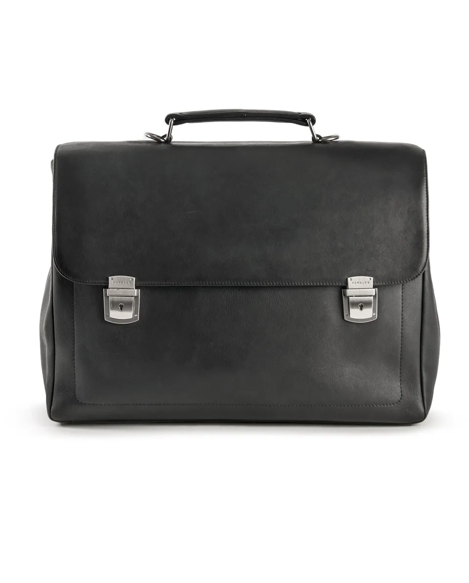 harolds-campo-briefcase-lock-l-businesstasche-schwarz-17-zoll image 1