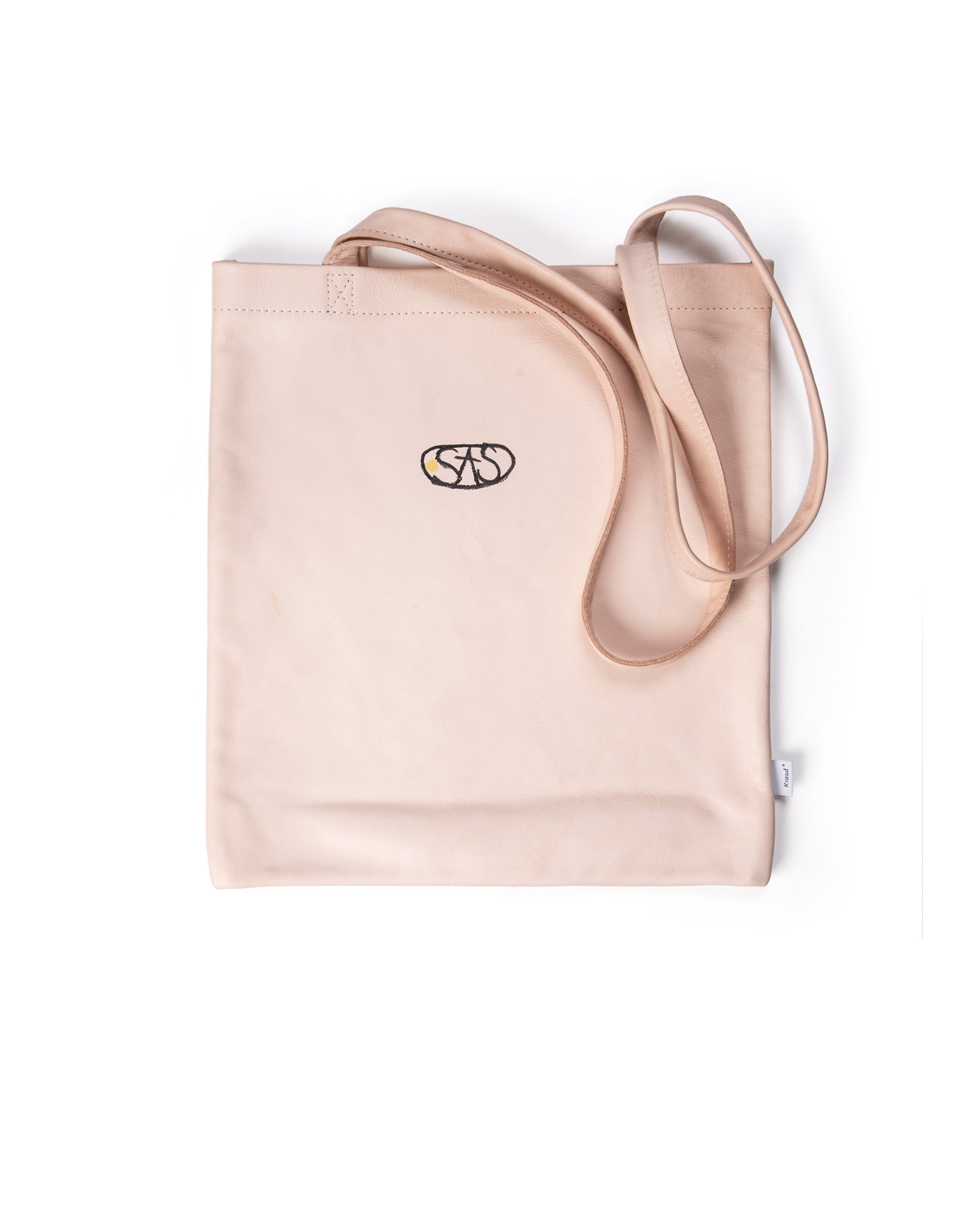 harolds-kraud-leather-fabricbag-shopper-natur1-bemalt image 6