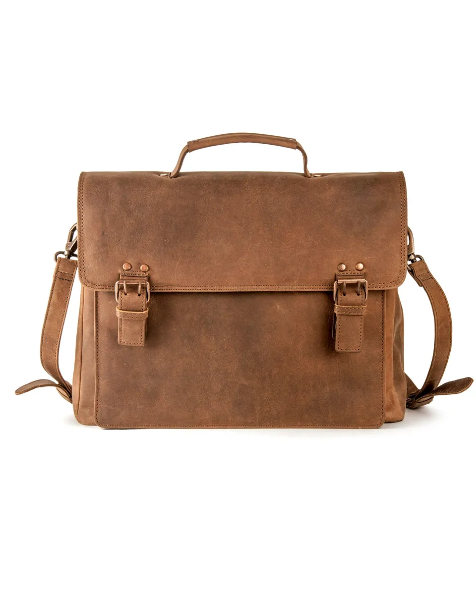 harolds-antic-aktentasche-businesstasche-natur-leder image 1