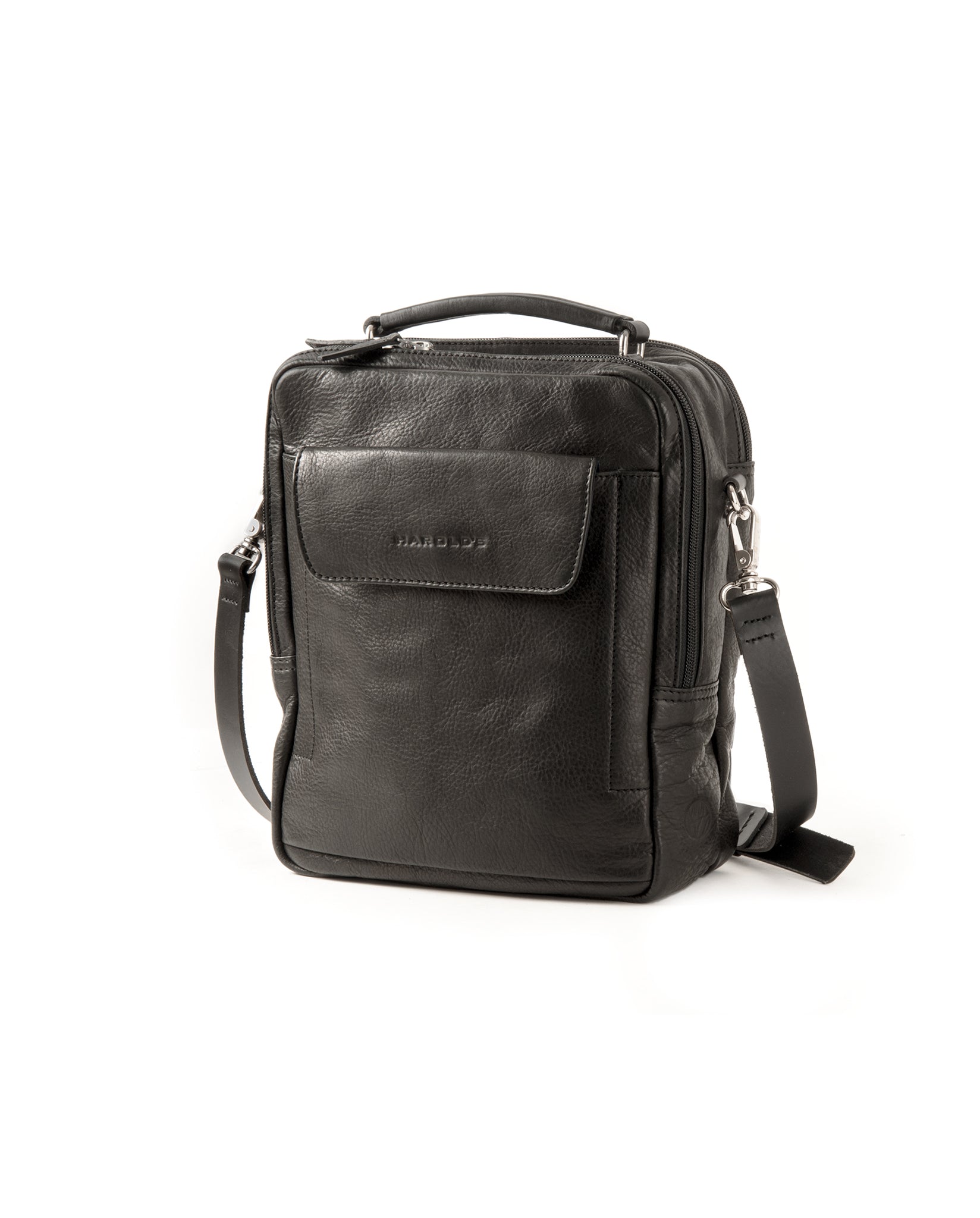 harolds-country-crossbag-umh-ngetasche-schwarz-leder image 3